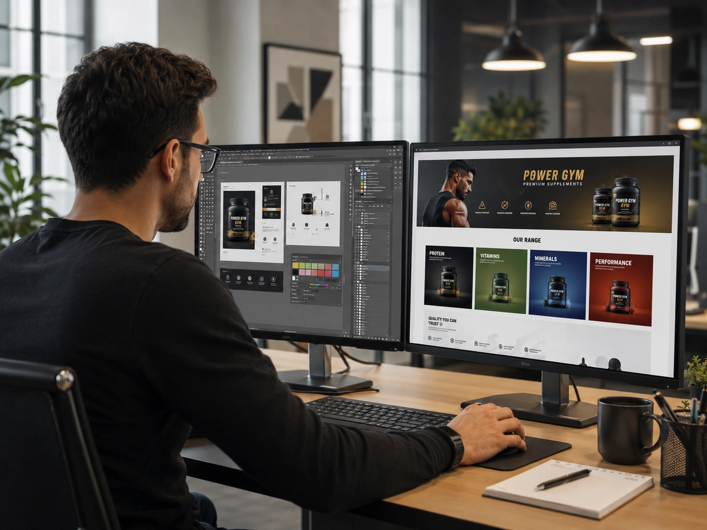 Contenuti A+ Amazon con immagini di alta qualità e layout persuasivi
